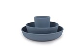Babypflege - Filibabba Silicone dinner set - Powder Blue - FI-SI015