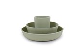 Babypflege - Filibabba Silicone dinner set - Green - FI-02252