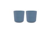 Babypflege - Filibabba Silicone cup 2-pack - Powder blue - FI-SI019