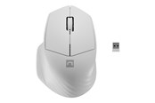 Maus - Natec Siskin 2 - mouse - 2.4 GHz Bluetooth 5.0 - white - Maus (Weiß) - NMY-1972