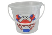 Wasserspielzeug - Happy Summer SPRING SUMMER Crab bucket XL 8.5L - H: 23.5cm - 301909