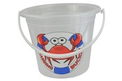 Wasserspielzeug - Happy Summer SPRING SUMMER Crab bucket XL 8.5L - H: 23.5cm - 301909