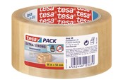 Klebeband und Kleber - tesa pack Extra Strong Packaging Tape 66m x 50mm Transparent - 57171-00000-04