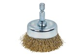 Bohrer & Bits - Makita 50MM BRASS COATED WIRE CUP BRUSH - D-73617