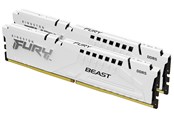 RAM - Kingston FURY Beast DDR5-5600 - 32GB - CL40 - Dual Channel (2 pcs) - Intel XMP - Weiß - KF556C40BWK2-32