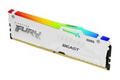 RAM - Kingston FURY Beast RGB DDR5-5600 - 32GB - CL36 - Single Channel (1 pcs) - AMD EXPO & Intel XMP - Weiß mit RGB - KF556C36BWEA-32
