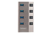 USB-Hubs - StarTech.com 5G4AIBS-USB-HUB-EU USB-Hubs - 4 - Grau - 5G4AIBS-USB-HUB-EU