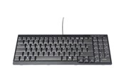 Tastaturen - DIGITUS DS-72000GE - keyboard - German - black - Tastaturen - Deutsch - Schwarz - DS-72000GE