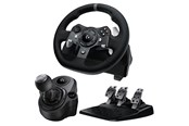 Gaming Zubehör - Logitech G920 Driving Force + Driving Force Shifter Bundle - Wireless Sim Racing Komplettset - Microsoft Xbox One - 1129175