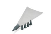 Küchenzubehör - Funktion Piping bag 5 nozzles grey - 222100