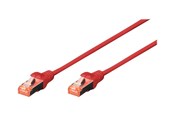 Netzwerk - Kabel - DIGITUS Professional patch cable - 3 m - red RAL 3020 - 3m - DK-1644-030/R