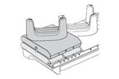 Systemzubehör - Zebra handheld cradle cup replacement kit - CRDCUP-NGTC7-05