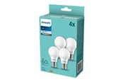 LED-Birnen - Philips LED-Lampe Standard A60 8W/840 (60W) Frosted 4-pack E27 - 929002306397