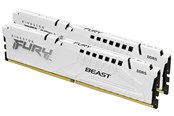 RAM - Kingston FURY Beast DDR5-5600 - 64GB - CL36 - Dual Channel (2 pcs) - AMD EXPO & Intel XMP - Weiß - KF556C36BWEK2-64