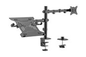 Monitorhalterung - Gembird Monitor Arm & Notebook Tray - 1 x monitor 17"-32" & 1 x notebook 15.6" - MA-DA-03