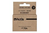 Druckerzubehör - Tinte & Toner - Actis standard KH-704BKR - black - remanufactured - ink cartridge (alternative for: HP 704 HP CN692AE) - KH-704BKR