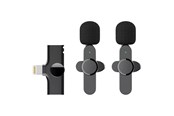 Handys - Anderes Zubehör - Lippa Dual Wireless Lavalier Microphone With Lightning Connector - LPK52-L