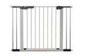 Babypflege - BabyDan Premier Safety Gate with 4 Extensions Silver 99-106.3 cm - 501248