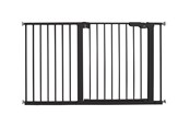 Babypflege - BabyDan Premier Safety Gate Extra Wide Black 126-132.2 cm - 500918