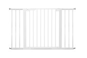 Babypflege - BabyDan Premier Safety Gate with 6 Extensions White 112-119.3 cm - 60114-2496-01