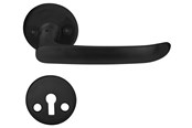 Halterungen & Scharniere  - Home>it Door Handle With L-handle Matte Black - 13270