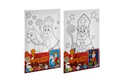 Kreativ-Spiele - Grafix Sinterklaas Canvas Painting By Numbers - 830024