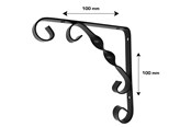 Haus & Garten - Home>it Deco Shelf Hook 100x100 mm - 16580