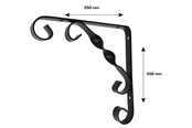 Haus & Garten - Home>it Deco Shelf Bracket 250x250 mm - 16586