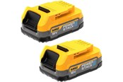 Akkus & Ladegeräte - Dewalt DCBP034E2-XJ Powerstack 2x 18V 1.7Ah Batter - DCBP034E2-XJ