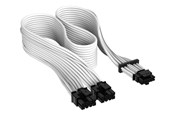 Stromkabel (Intern) - Corsair Premium individually sleeved 12VHPWR - Weiß - CP-8920332