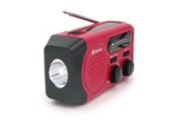 DAB, Netzwerk und Radiowecker - DENVER SCR-2010 - Emergency Radio - Solar - Dynamo - 2000mAh Powerbank - AM/FM - SCR-2010