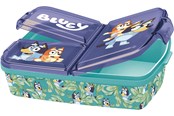 Schul-Zubehör - Euromic BLUEY multi compartment sandwich box 18 x 13 cm - 088808735-50620