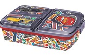Schul-Zubehör - Euromic CARS multi compartment sandwich box 18 x 13 cm - 088808735-51520