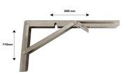 Halterungen & Scharniere  - Home>it Foldable Shelf Bracket 300 x 170 mm - 16940