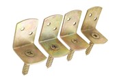 Halterungen & Scharniere - Millarco Fence Brackets 4 pcs. incl. Screws - 19106