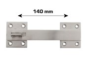 Halterungen & Scharniere - Green>it Padlock Hasp 140 mm - 20110