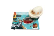 Puzzle - TOPBRIGHT Wooden Jigsaw Puzzle Harbor with Steamer 24st. Holz - 130912