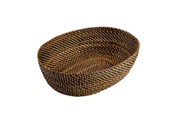 Küchenzubehör - Pillivuyt Bread basket oval 29.5 x 23 cm Light/Dark brown Nito wicker - 21389
