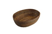 Küchenzubehör - Pillivuyt Bread basket oval 24.5 x 18 cm Light/Dark brown Nito wicker - 21390