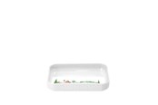 Küchenzubehör - Pillivuyt Dish rectangular Winter 18 x 12 cm White Ovenproof porcelain - 28348