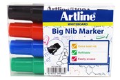 Utensilien zum Schreiben und Zeichnen - Artline EK5109AW4 Big Nib Whiteboardmarker - EK5109AW4