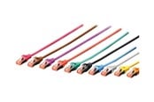 Netzwerk - Kabel - DIGITUS patch cable - 7 m - black - Schwarz - 7m - DK-1644-070/BL