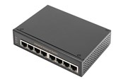 Switches - DIGITUS DN-651108 - switch - industrial gigabit - 8 ports - unmanaged - DN-651108