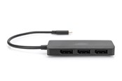 Video Audio Switcher - DIGITUS 3-Port MST Video Hub - DS-45334