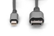 Display Kabel - DIGITUS 8K DisplayPort 1.4 Connection Cable - DB-340106-020-S