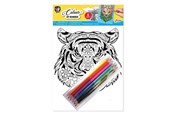 Kleine Mitbringsel für Kinder - Grafix Color by Number A4 - Assorted - 150058