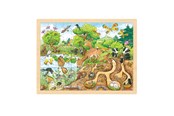 Puzzle - Goki Puzzle Nature 96pcs. Holz - 57582