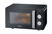 Mikrowellen-/Miniofen - SEVERIN MW 7762 - microwave oven with grill - freestanding - black/stainless steel - 7762000