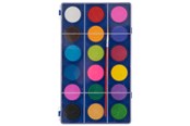Kleine Mitbringsel für Kinder - Grafix Watercolor Palette with Brush 18 colors. - 100036
