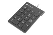 Tastaturen - Natec Goby 2 - keypad - black - Numpad - Schwarz - NKL-2022